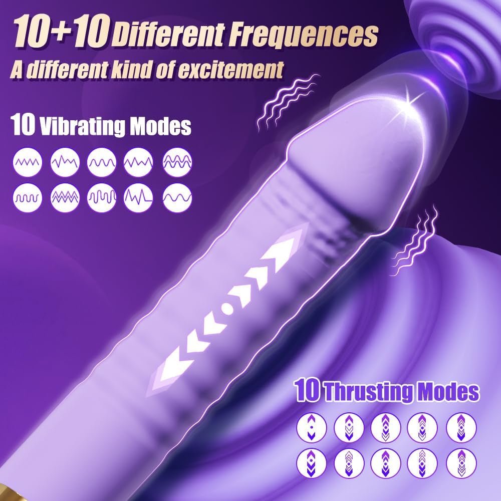 DeepGlide Dual-Motor Thrust Dildo Machine
