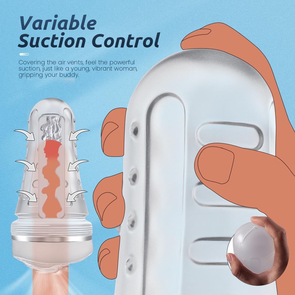 MaxEndurance Transparent Fleshlight Masturbator