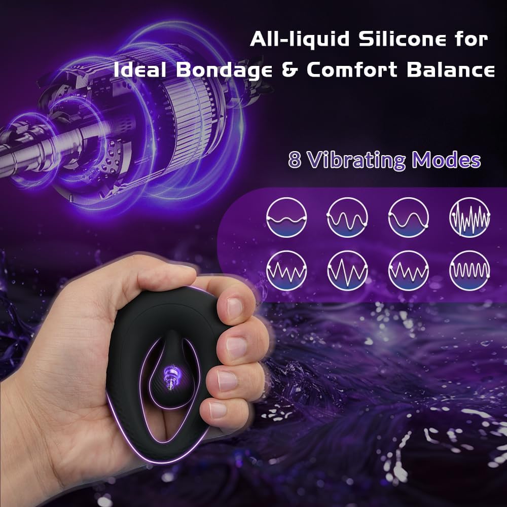 PleasureLink 360° Clitoral Stimulation Vibrating Penis Ring