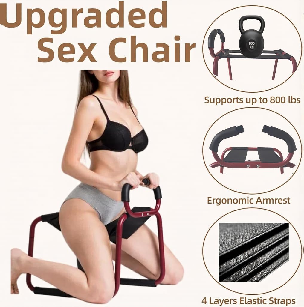 PassionFrame Red Sex Position Chair