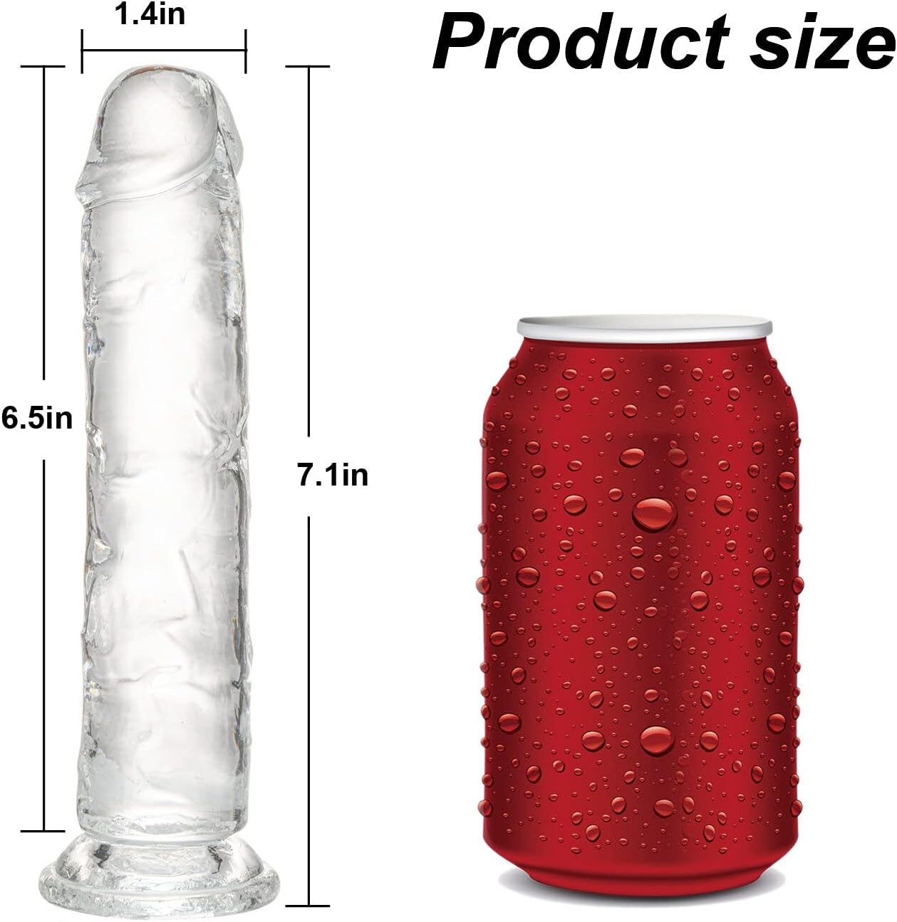 FrostCurve Realistic 7.1 Inch Dildo