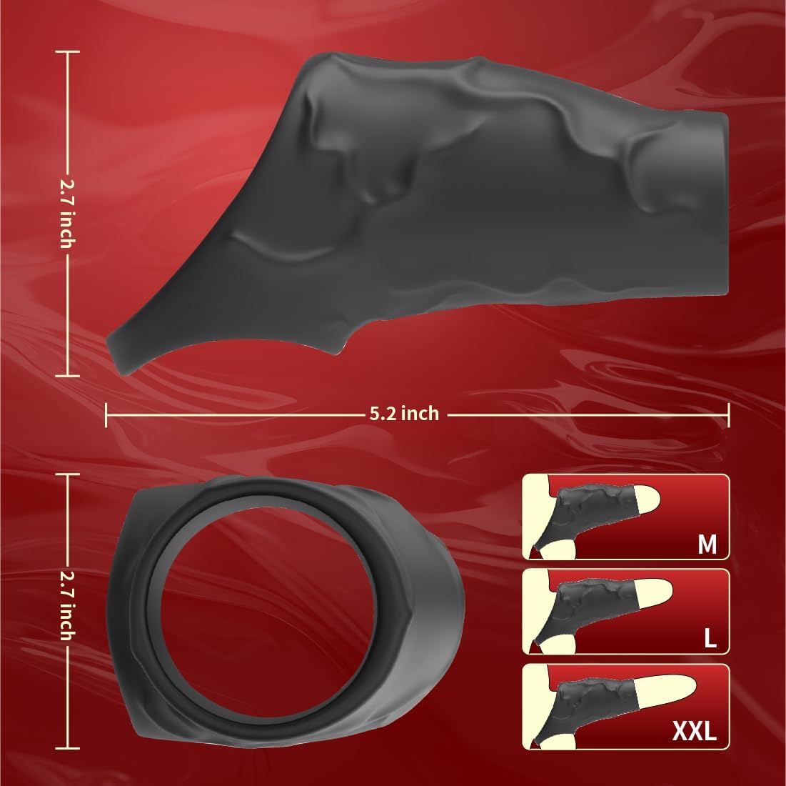 ShadowVibe Vibrating Penis Sleeve
