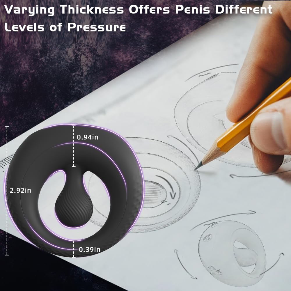 PleasureLink 360° Clitoral Stimulation Vibrating Penis Ring