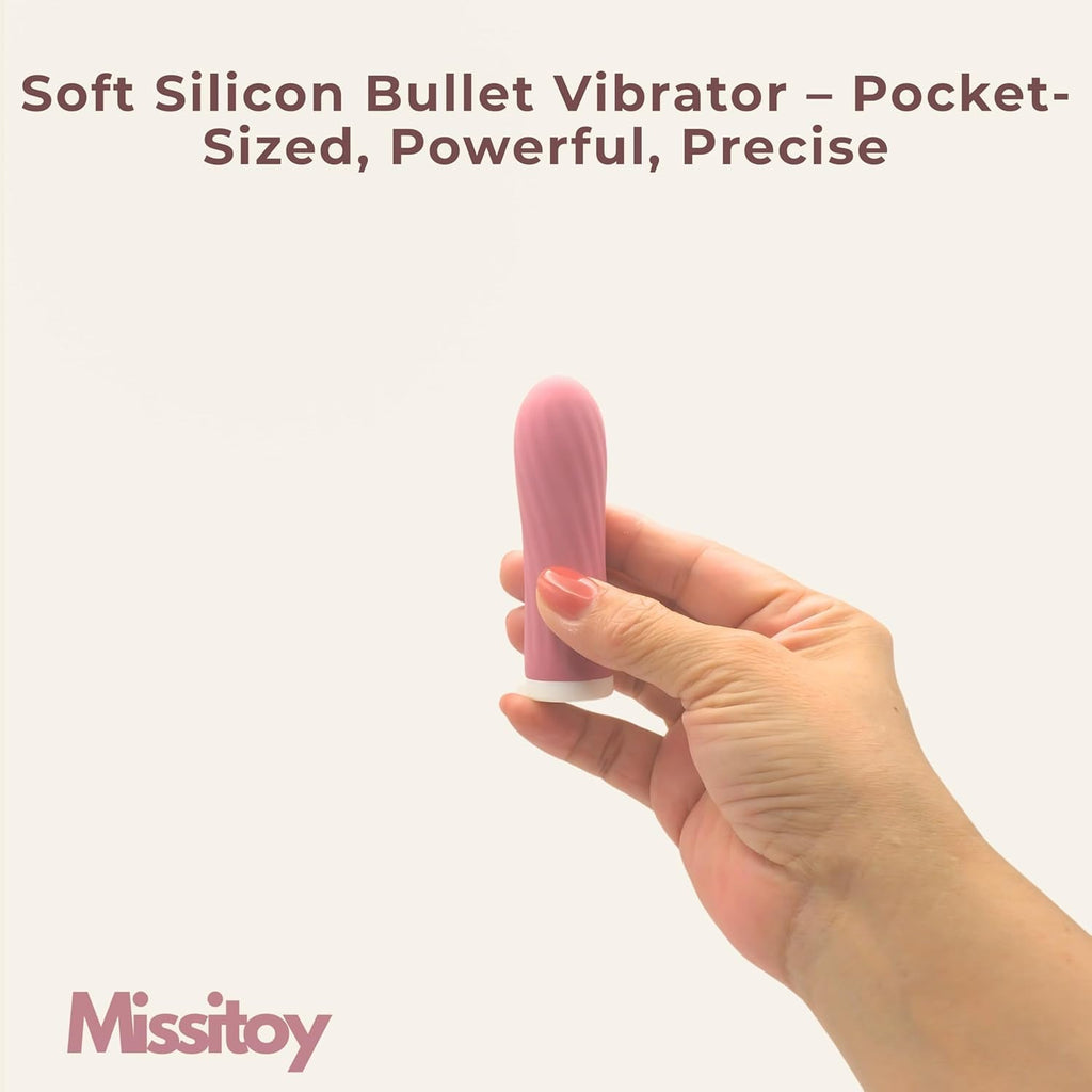 StealthSilk Mini Bullet Vibrator 10 Speed Waterproof Rechargeable
