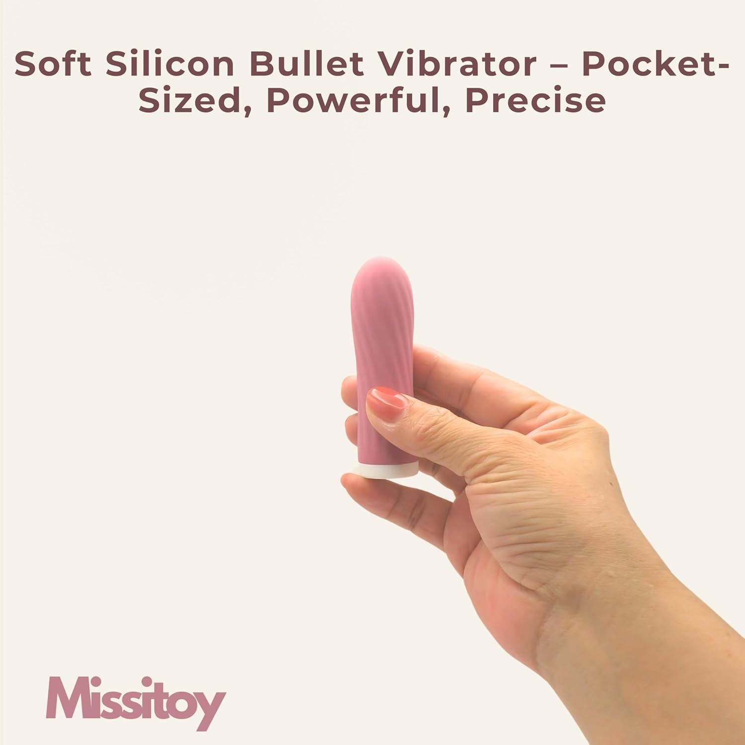 StealthSilk Mini Bullet Vibrator 10 Speed Waterproof Rechargeable