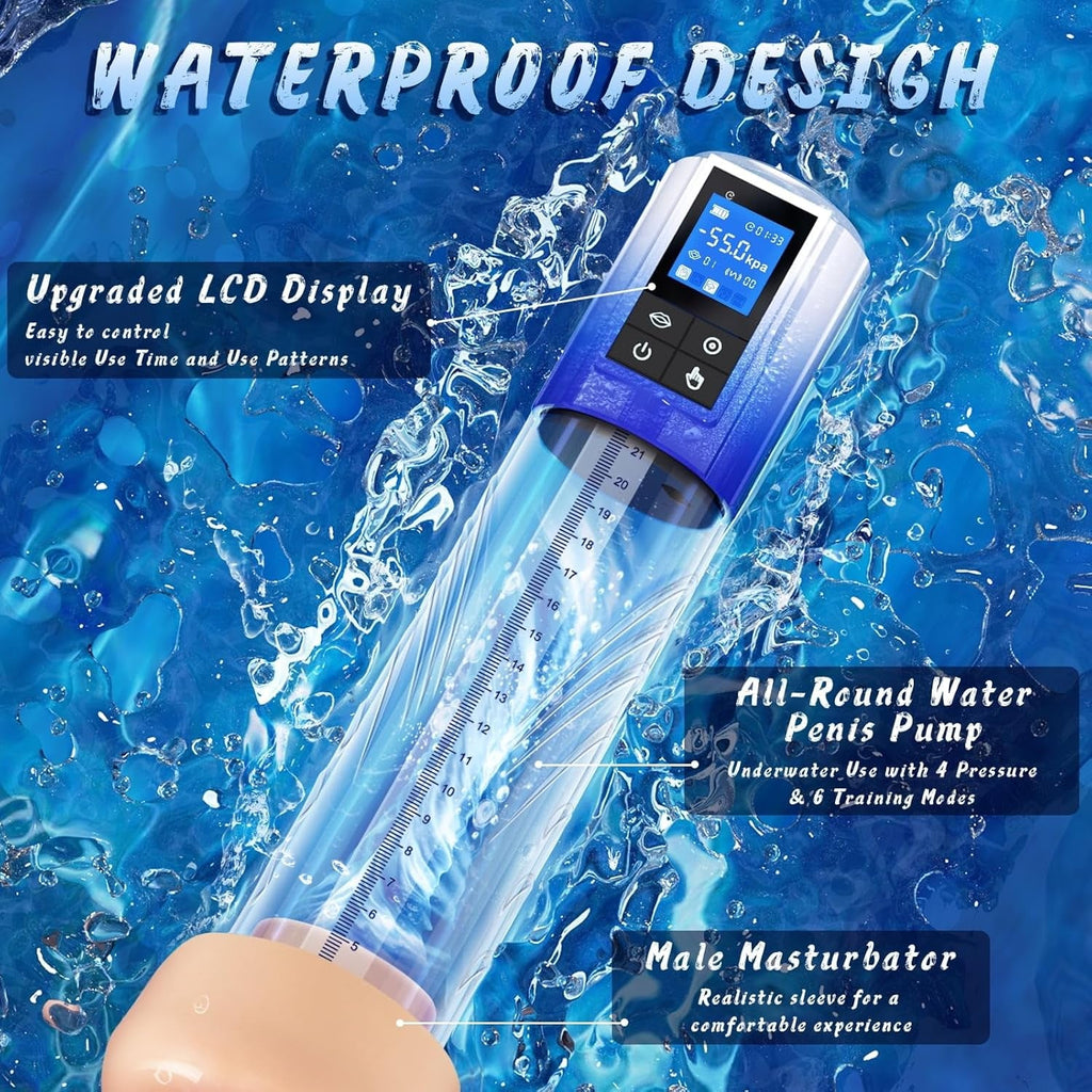 UltraCore Electric Penis Pump 6 Suction LCD Display