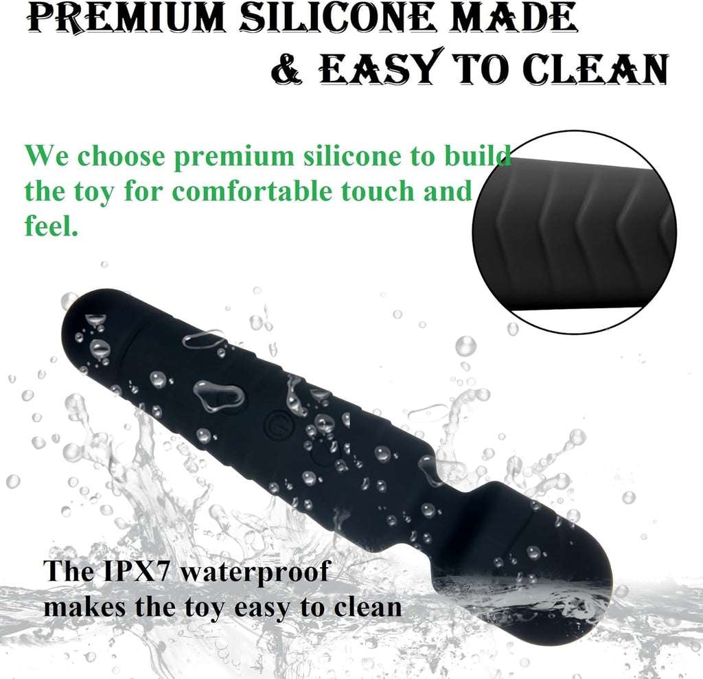 FlexiClimax G-Spot Wand Vibrator 10 Modes 5 Intensities