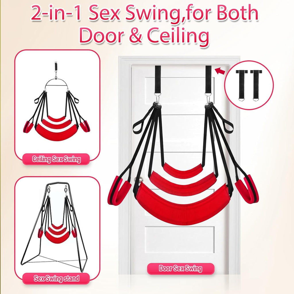 ShadowLift Adjustable BDSM Door Swing for Couples