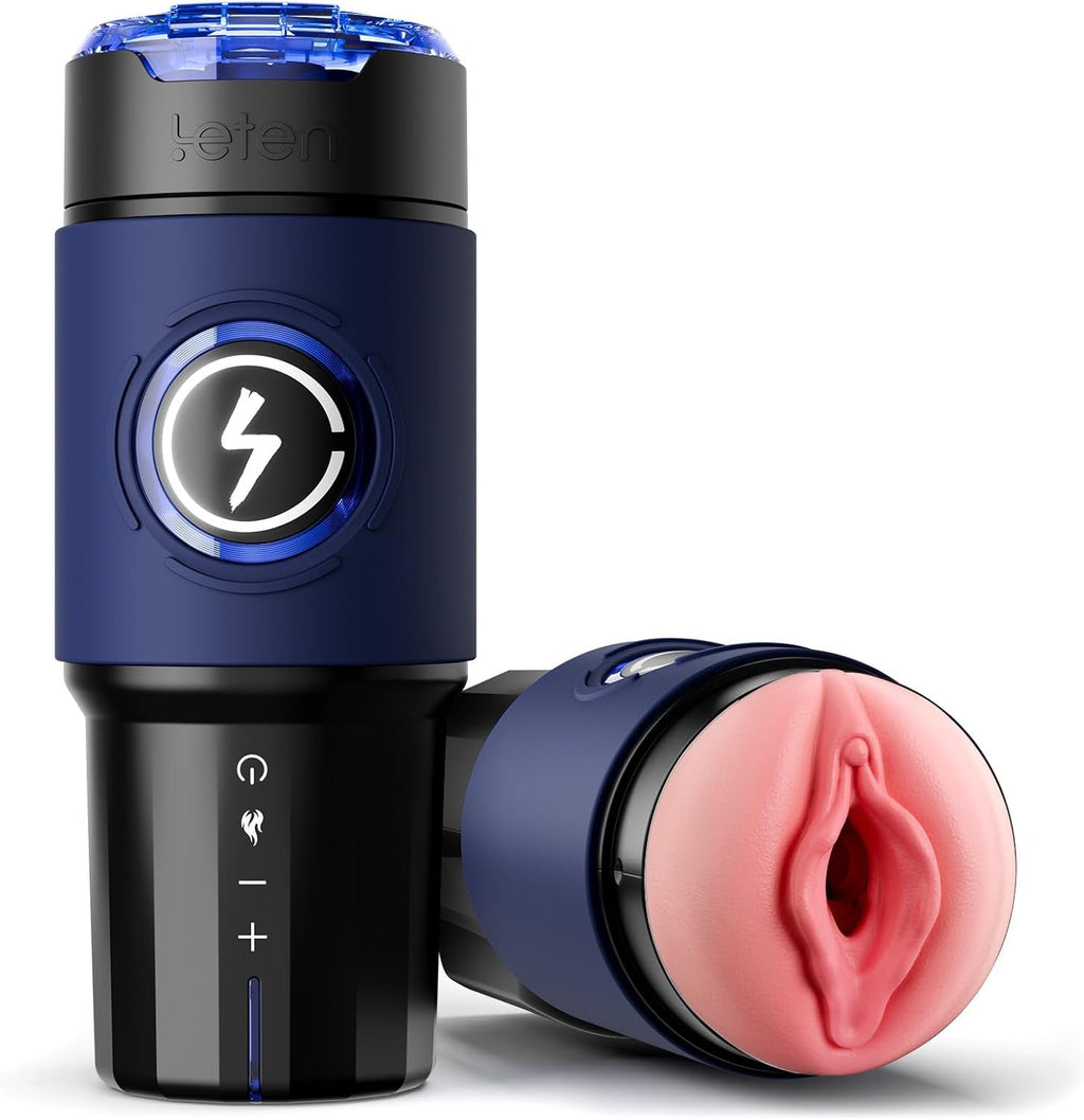 ThermoThrust Thrusting Heated Pocket Pussy 5 Speed Stroker
