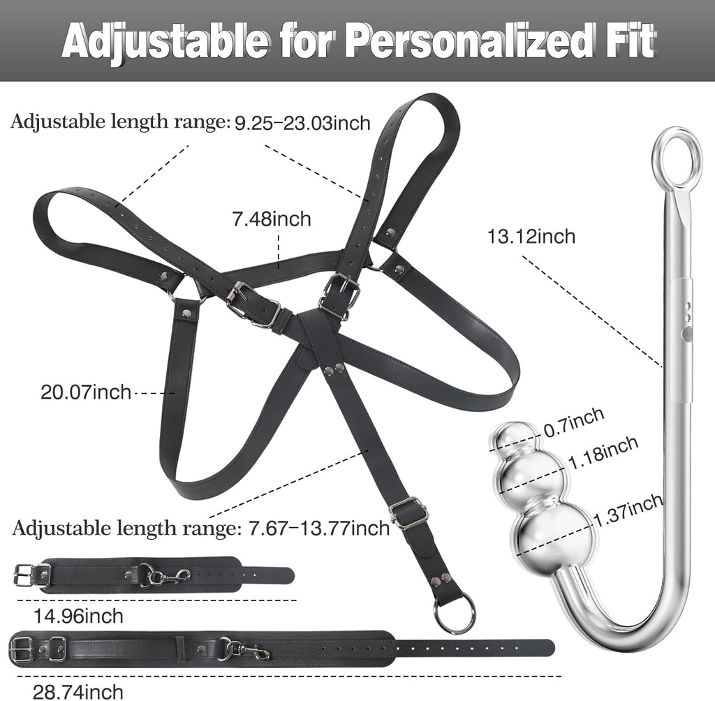TotalControl Vibrating Anal Hook Sling Restraint Kit