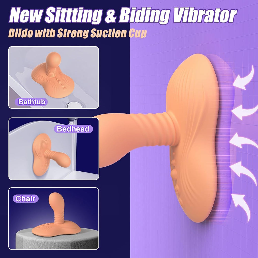 SpirionX Prostate Massager Rotating Ride-On Vibrator