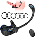 FlexCoreX Prostate Massager Cock Ring Remote Waterproof Kit