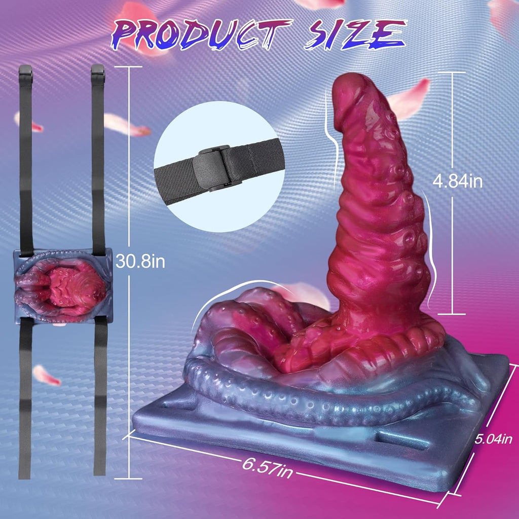 TentaraX Tentacle Riding Vibrator 10 Modes Remote