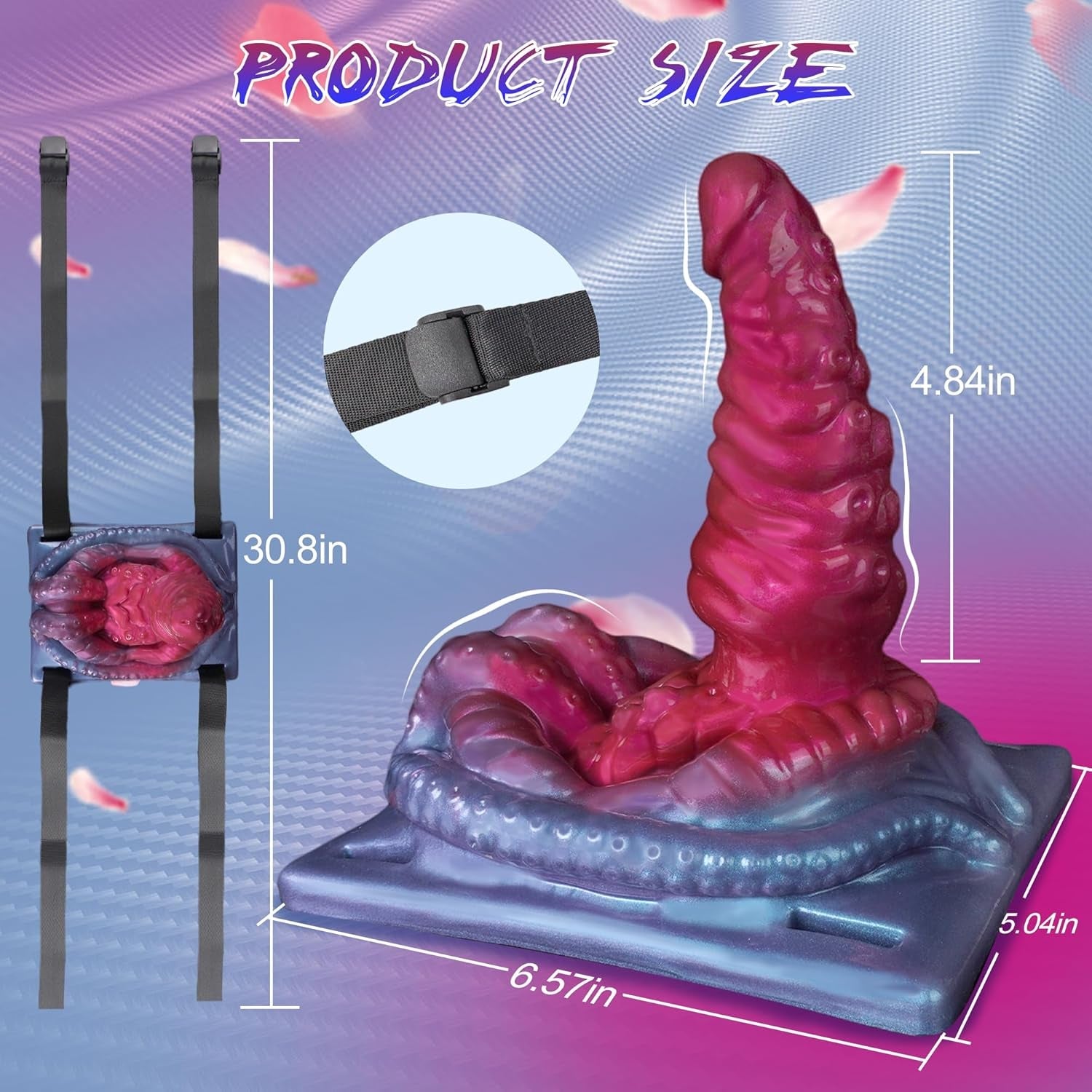 TentaraX Tentacle Riding Vibrator 10 Modes Remote