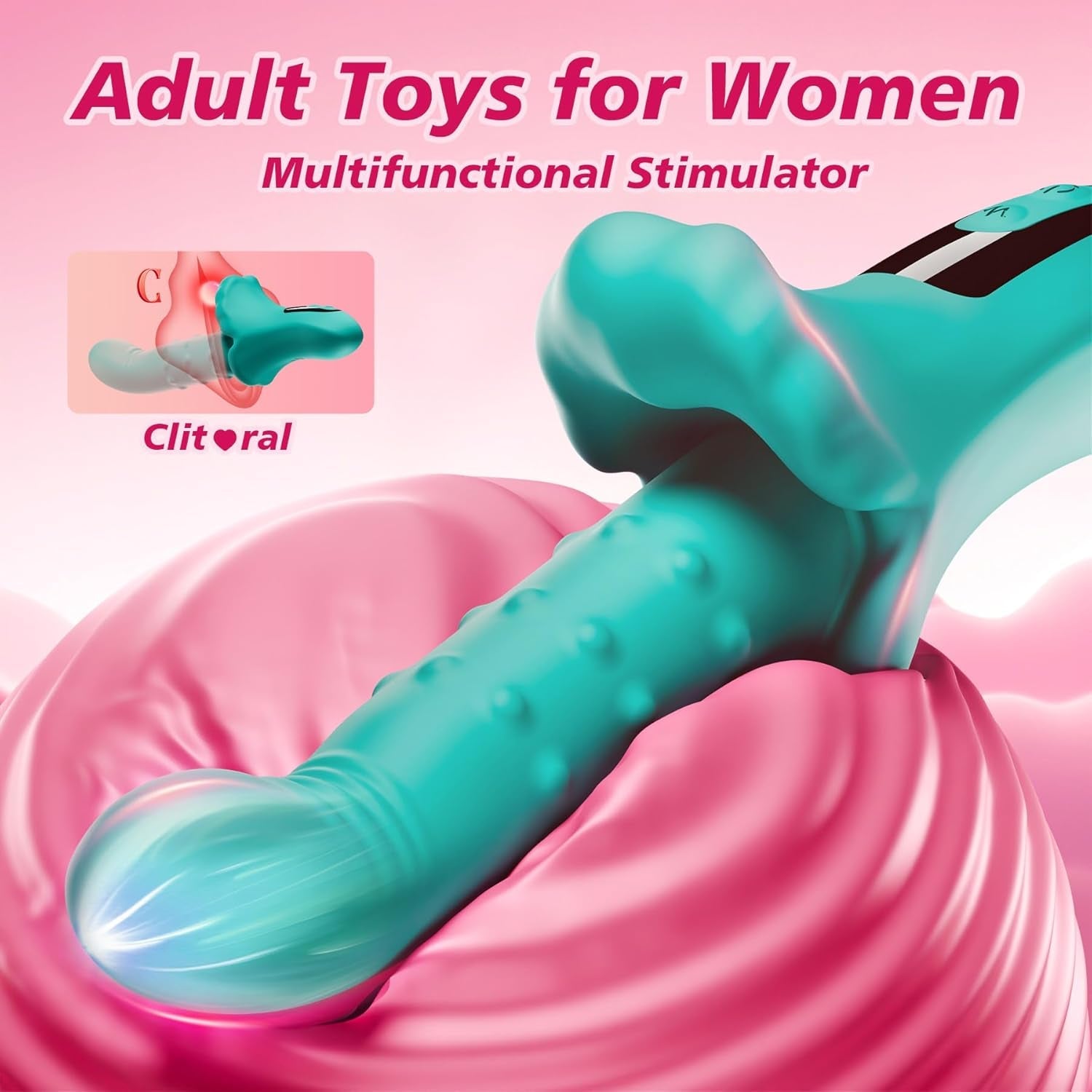 RosePulse Thrusting Vibrator Machine 9×9 Modes