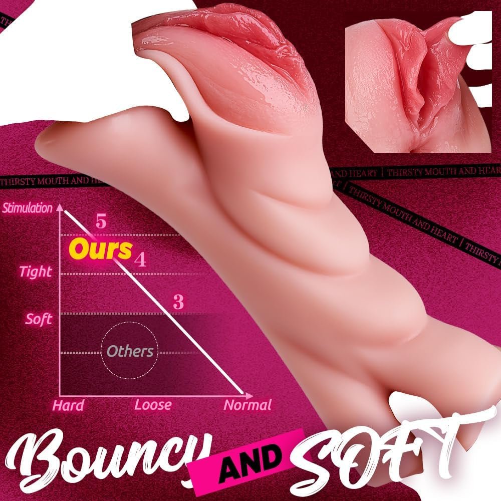 PeachLock 2-in-1 Pocket Pussy Vagina & Anal Stroker