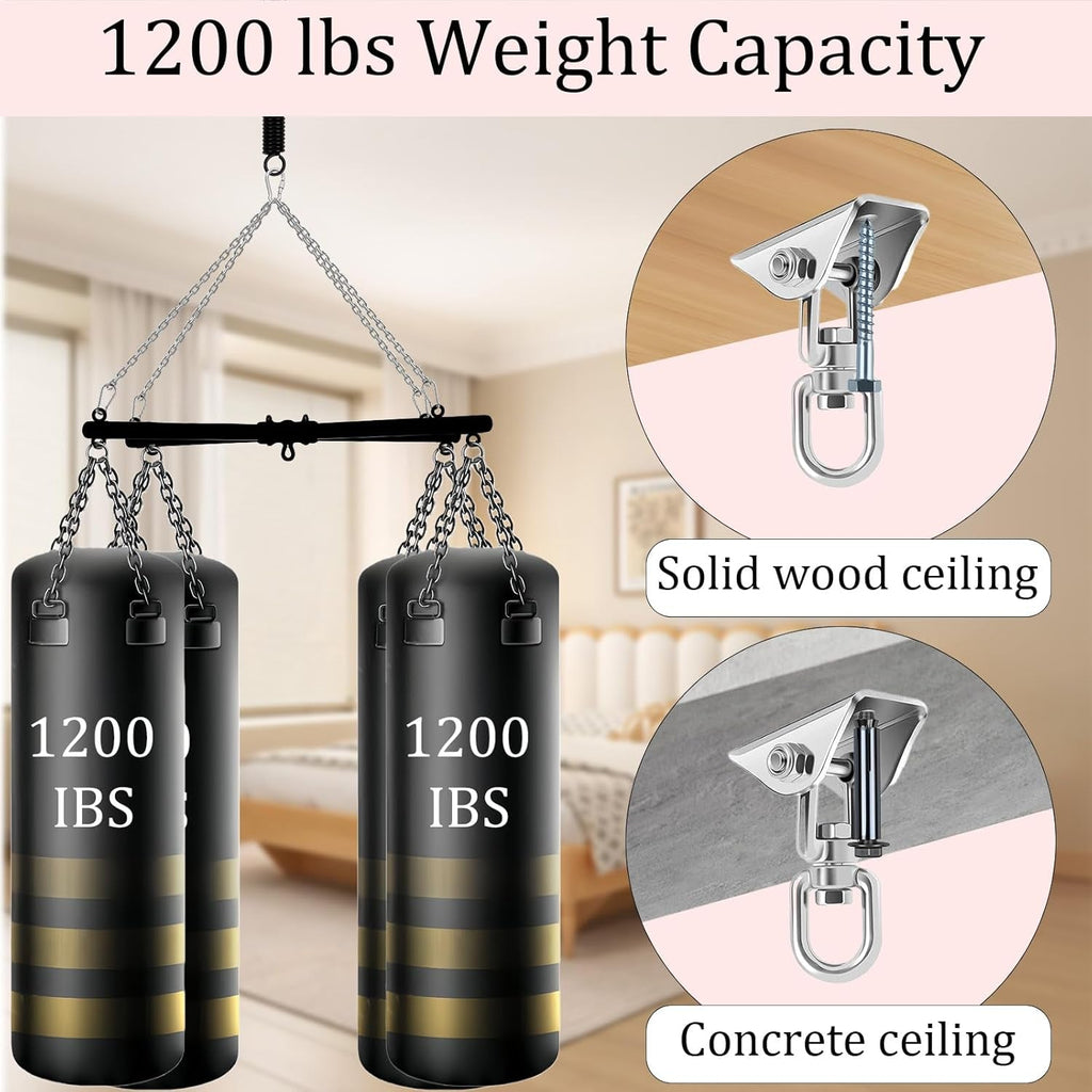 FloatEase Premium Heavy-Duty 360° Adjustable Sex Swing 800lb