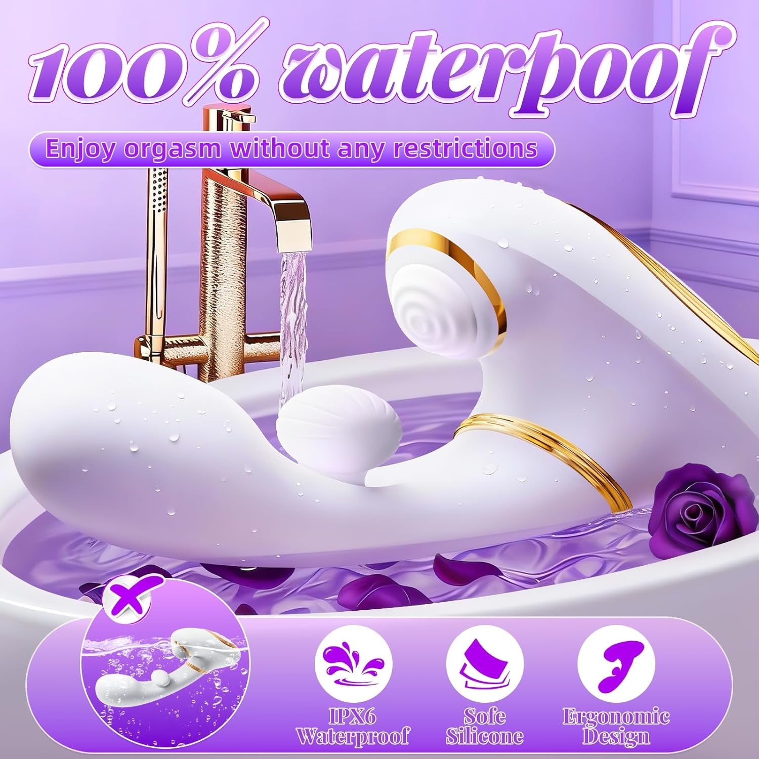 QuadPulse Heating Tapping Rabbit Vibrator