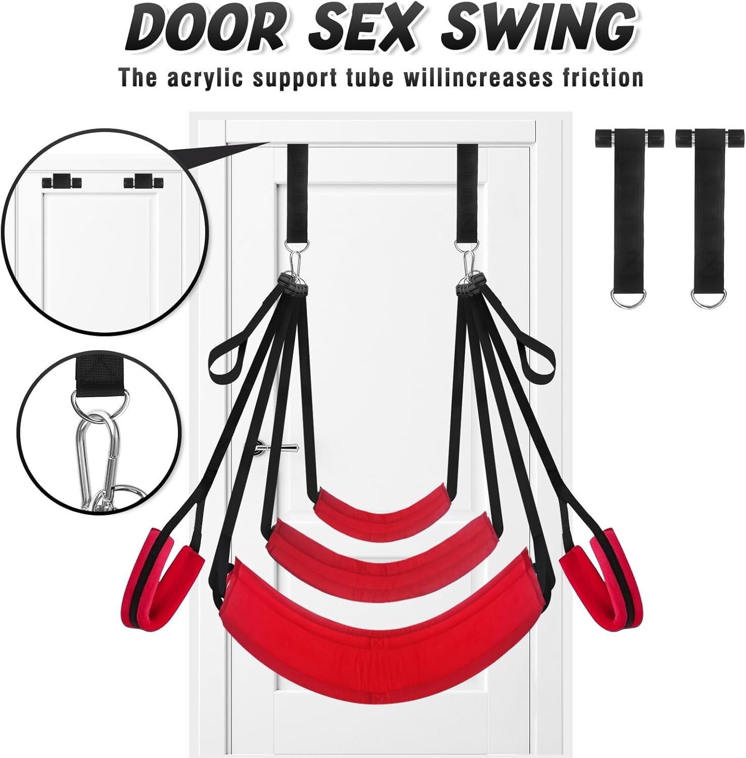 OrbitComfort 360° Adjustable Rotating Sex Swing