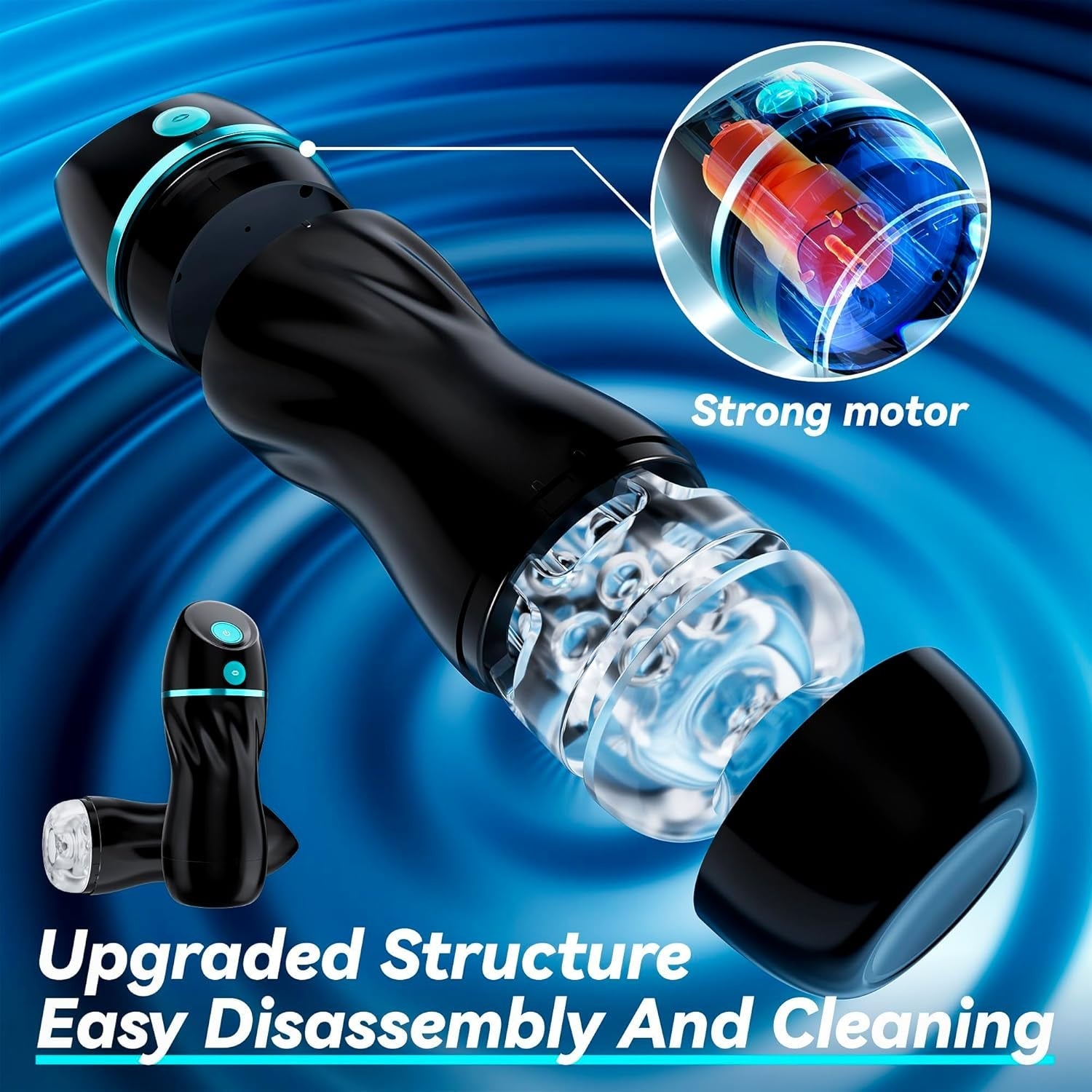 PulseCore Automatic Male Masturbator 7 Vibration 3 Suction