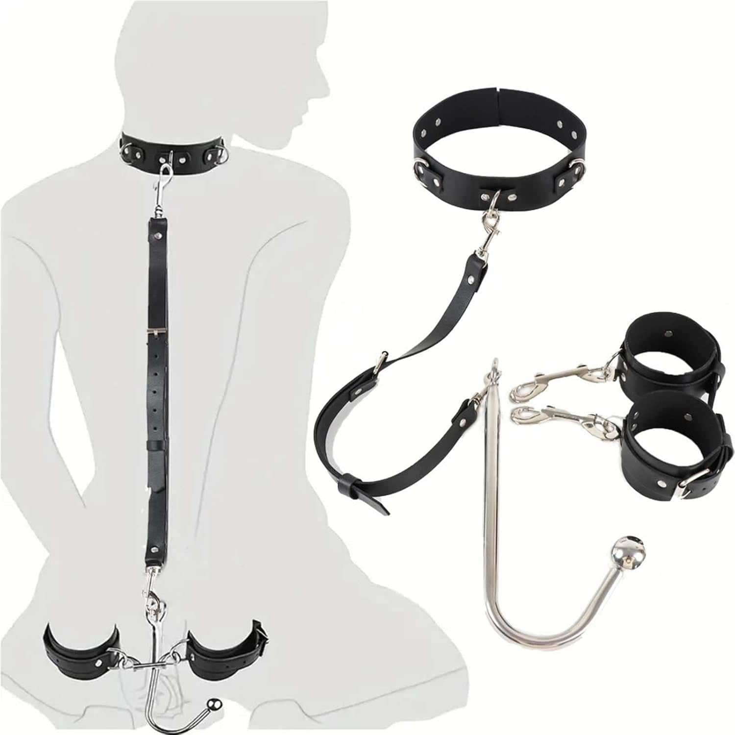 ControlHook Anal Hook Neck Wrist Bondage Kit