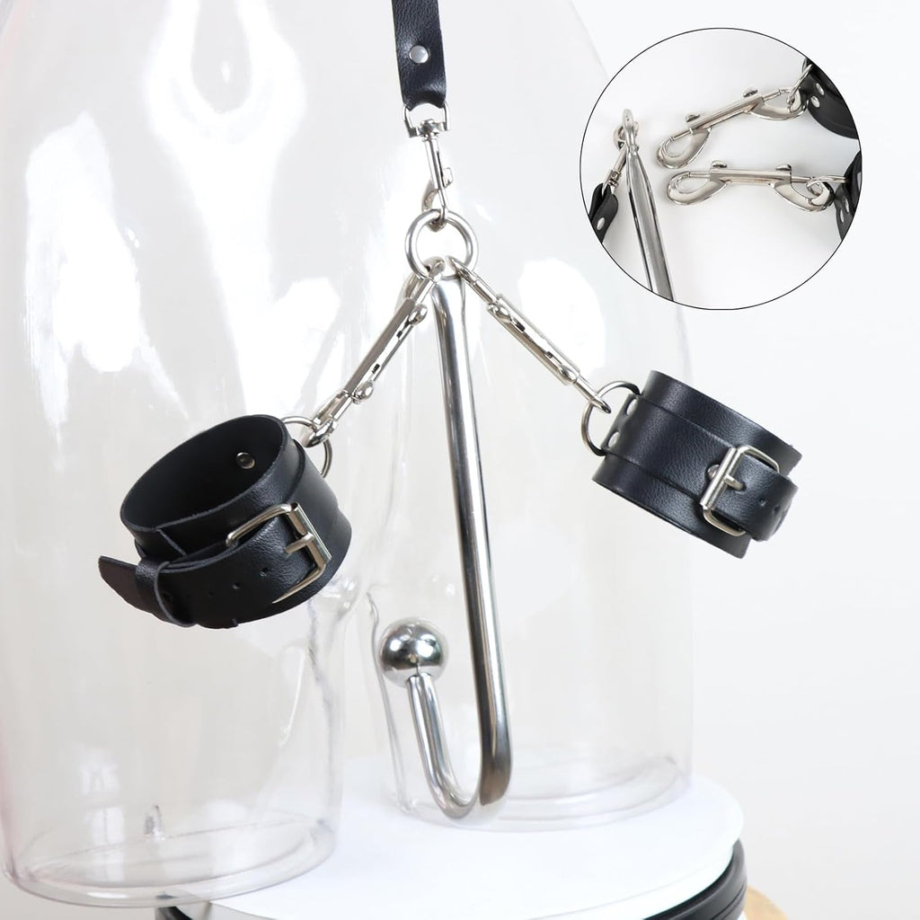 ChainBound Anal Hook Bondage Kit Collar Cuffs Chain