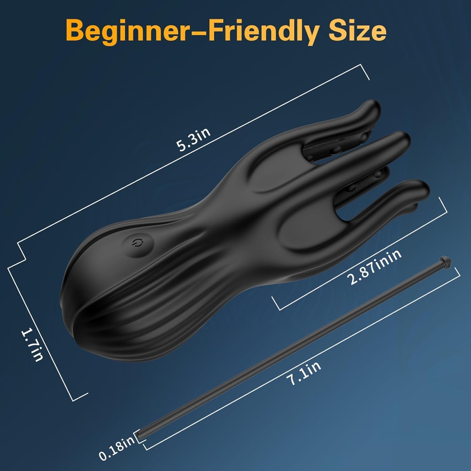 NexusGlide 3-in-1 Penis Vibrator Urethral Trainer