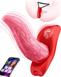 LushTongue Wearable Tongue Vibrator App Control 9 Modes