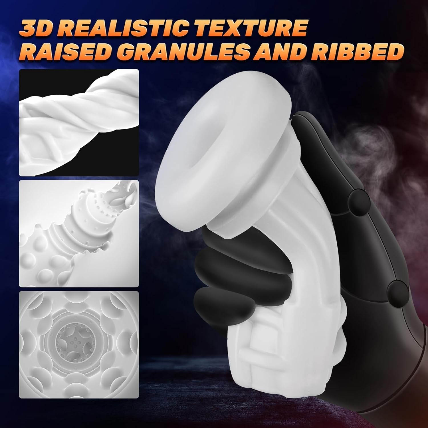 HeatSync APP Male Masturbator Heating Suction Vibrator
