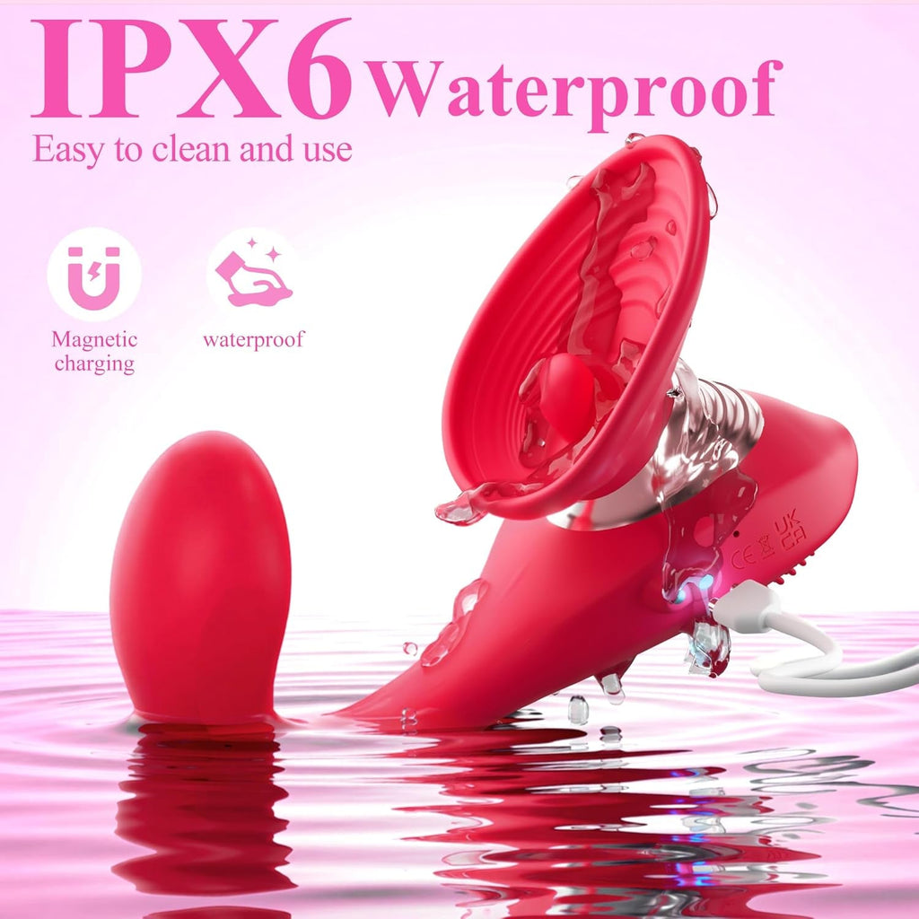 FlexSync App Control Clit Sucker G-Spot Vibrator 3-in-1
