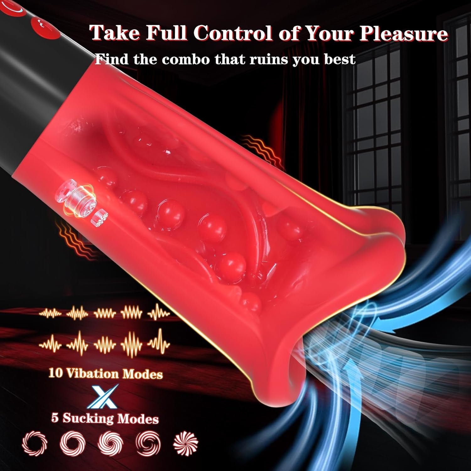 SuctionPulse Automatic Male Masturbator Suction Vibrating Stroker