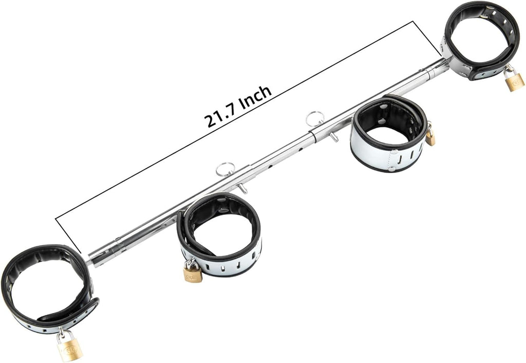 PivotLock Lockable Swivel Spreader Bar with Cuffs
