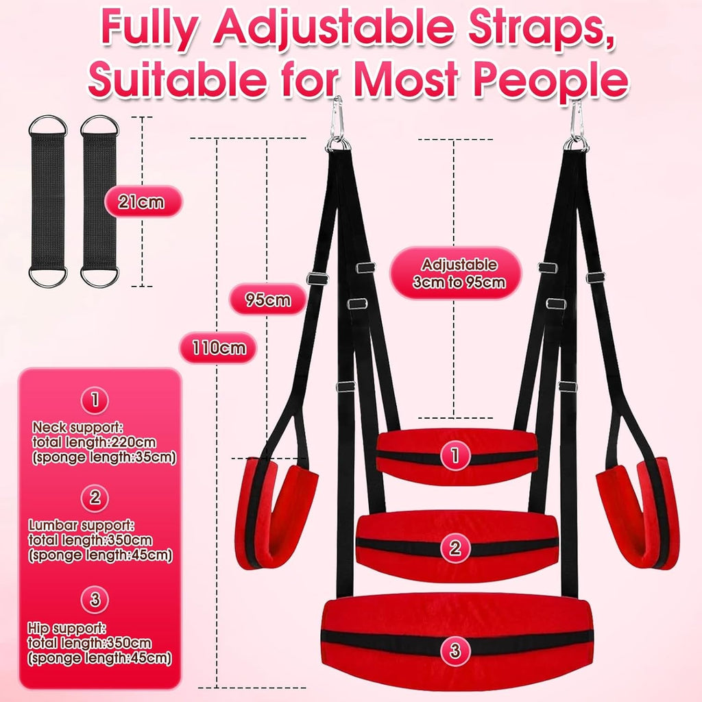 ScarletBond BDSM Sex Swing Adjustable