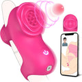 RoseDual App Control Finger Vibrator Dual Zone 9 Modes