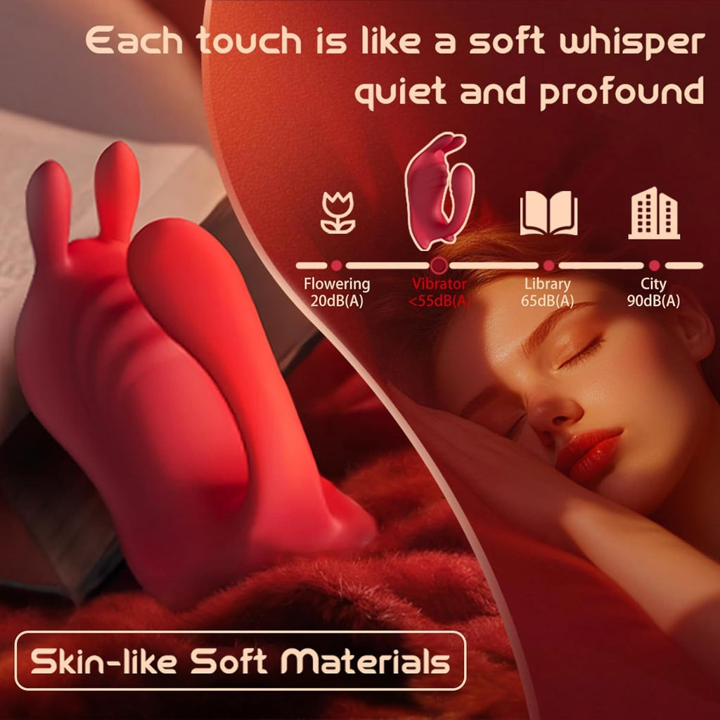 SyncRabbit APP Rabbit Wearable Couples Panty Vibrator