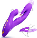 LickPulseX Tongue Rabbit Vibrator 10 Modes Flapping Waterproof