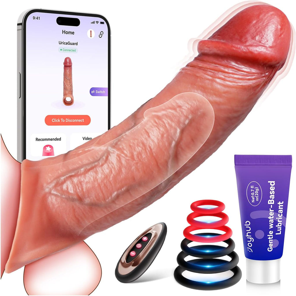 AppSync App Controlled Penis Sleeve Vibrator 5-in-1 Ring