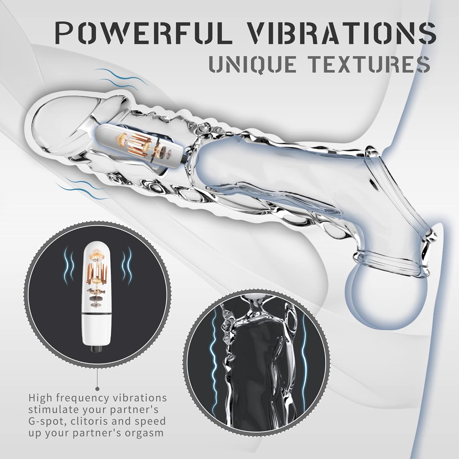 ApexPredator Huge Vibrating Penis Sleeve