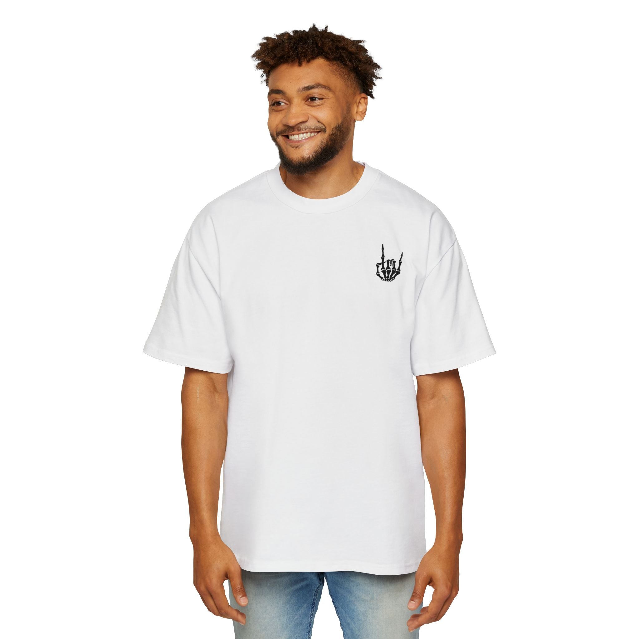 EA Men's Oversized Skull & Roses Tee