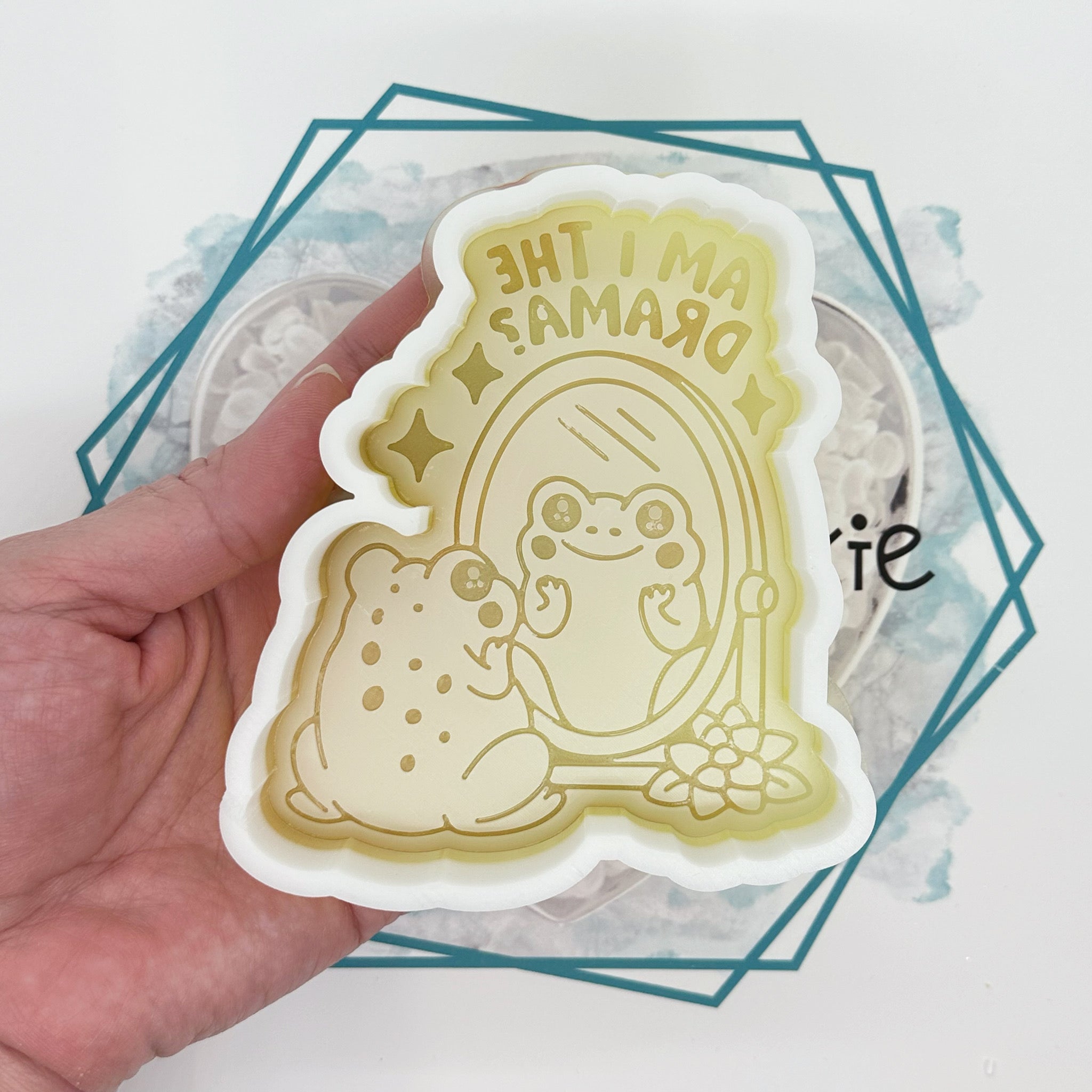 Am I the Drama (Frog) Freshie Mold