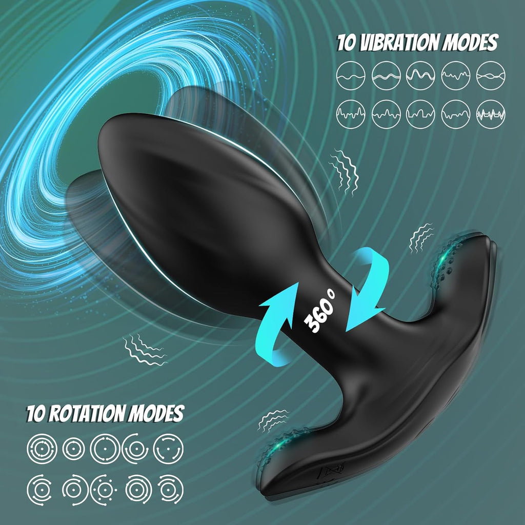 Rotatix Remote Vibrating Butt Plug