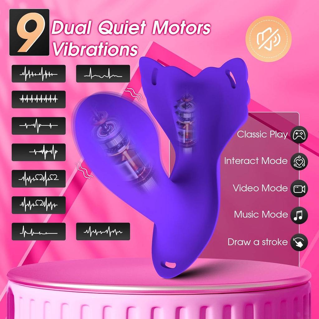 QuakeNest Dual Stimulation Panty Vibrator