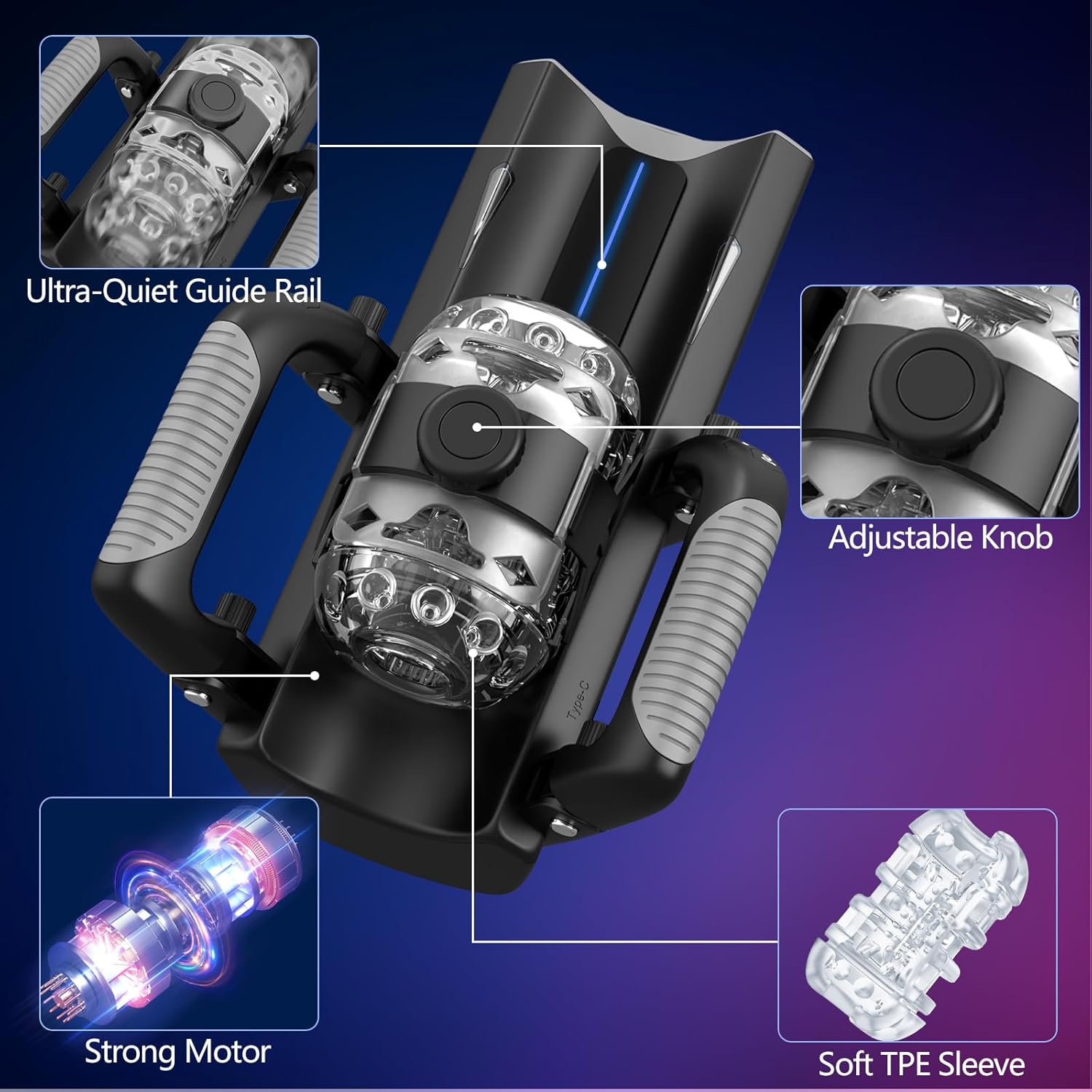 NovaThrive Hands-Free Male Stroker
