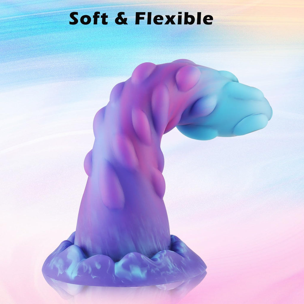 EuphorVibe Small Monster Fantasy Dildo | Beginner-Friendly, Realistic, Strong Suction Cup