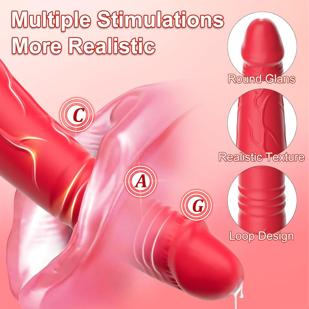 RefinedEdge Thrusting Dildo Sex Machine
