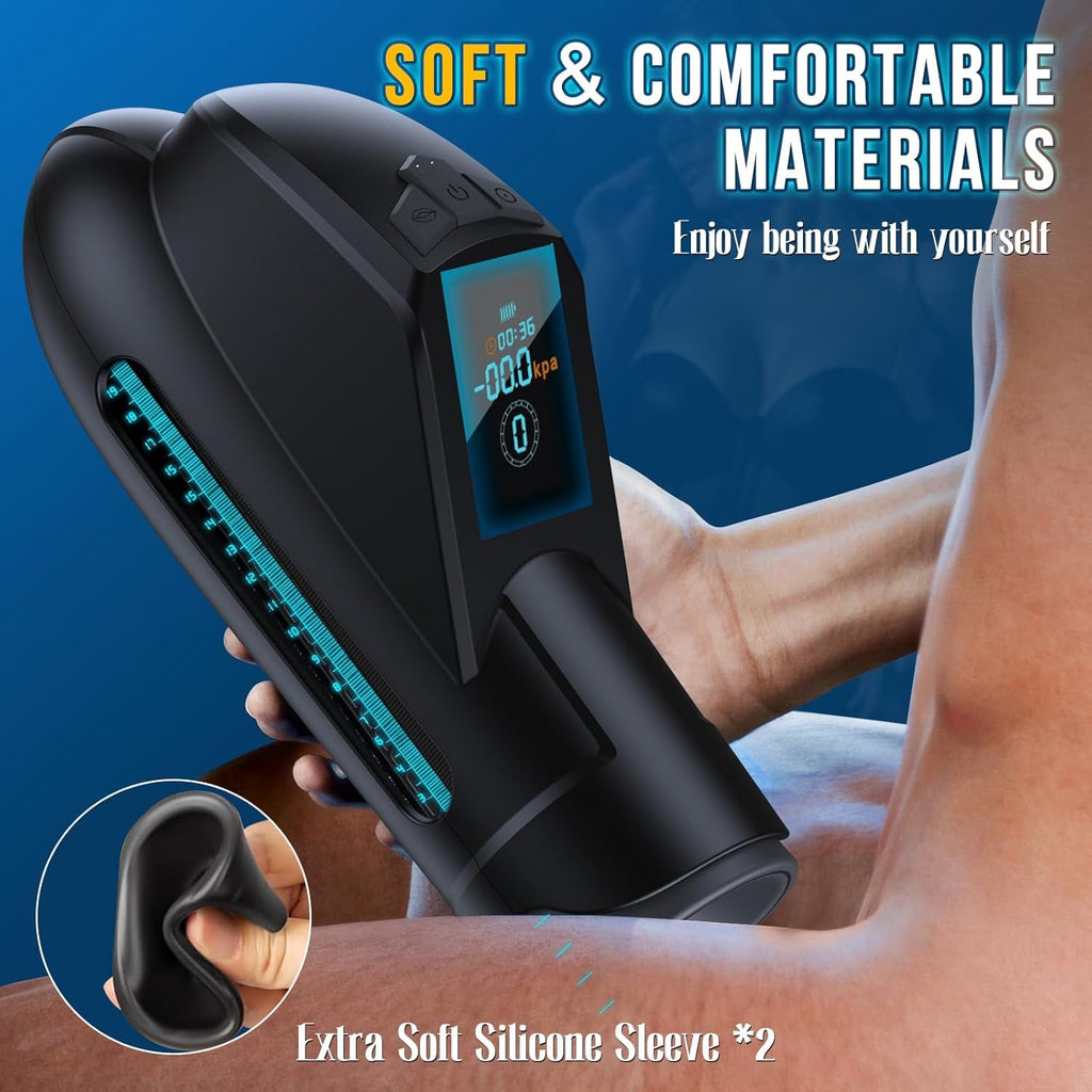 AquaPulse Penis Pump 9 Modes Waterproof Trainer