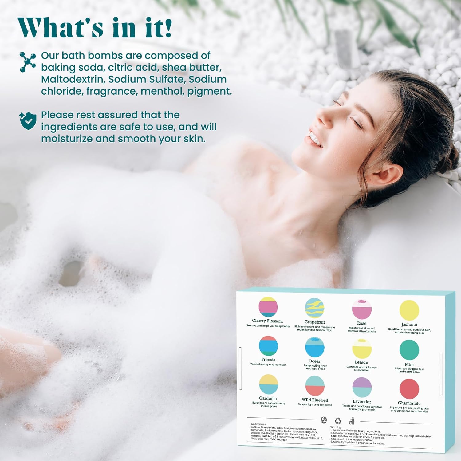 Morning After Natural Bath Bomb Set