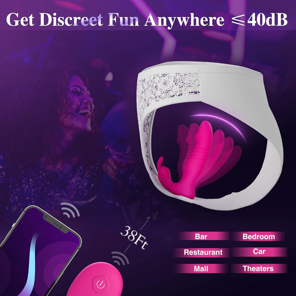 FawnThrust 3-in-1 Wearable Remote-Controlled Rabbit Vibrator