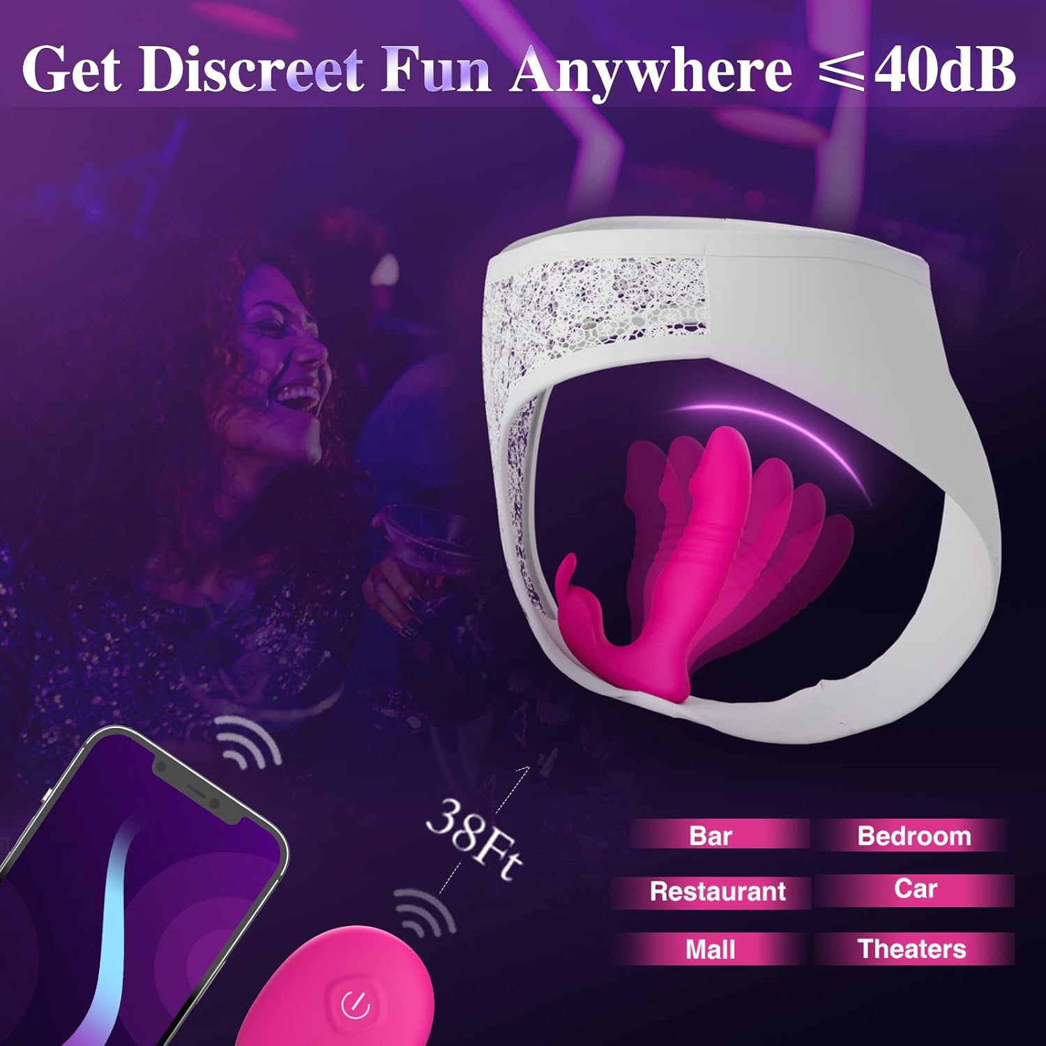 FawnThrust 3-in-1 Wearable Remote-Controlled Rabbit Vibrator