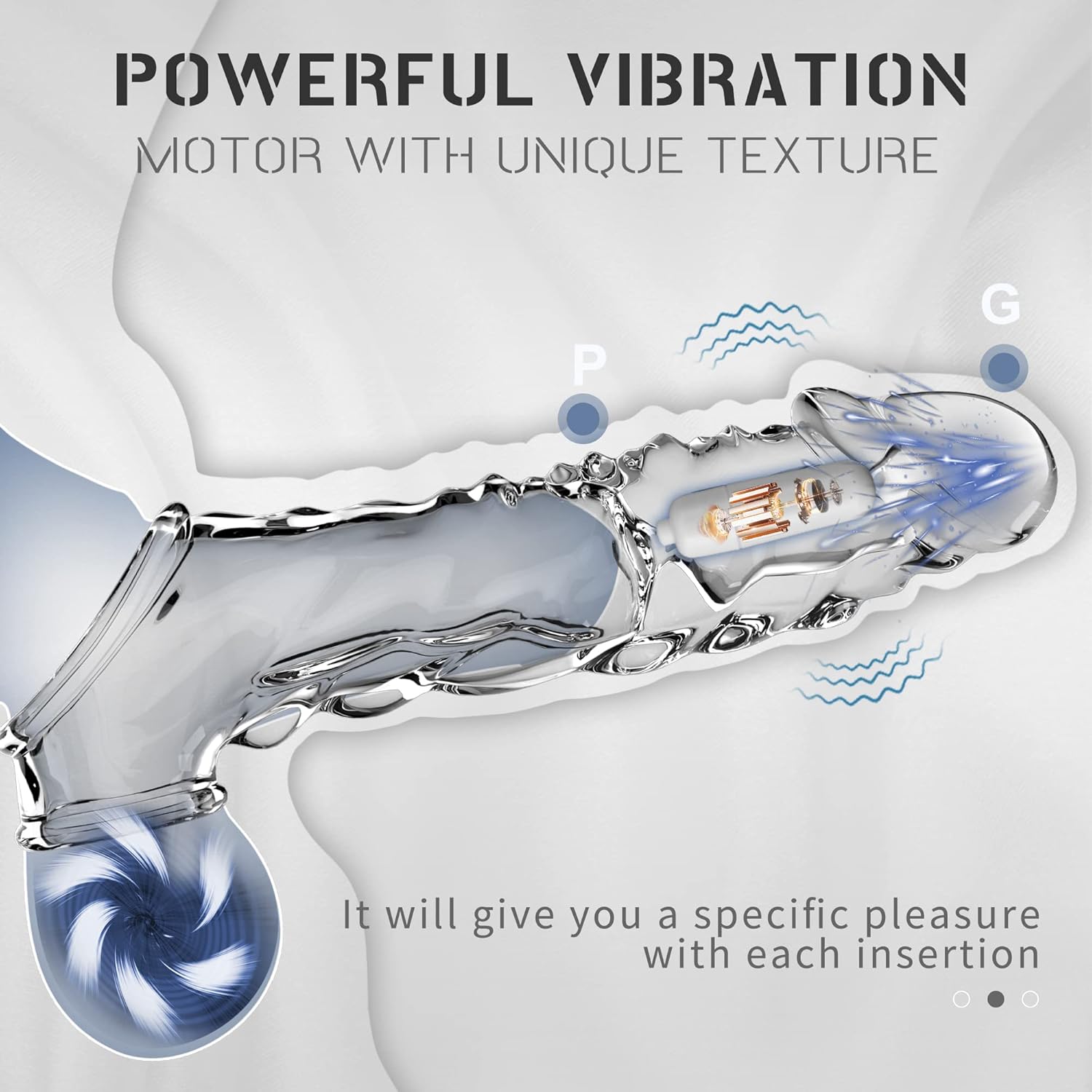 ApexPredator Huge Vibrating Penis Sleeve